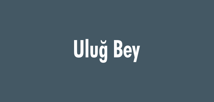 ulug-bey