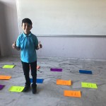 Guess and jump on the number - Sayıyı tahmin et ve zıpla etkinliğimiz