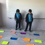 Guess and jump on the number - Sayıyı tahmin et ve zıpla etkinliğimiz