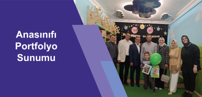 Anasınıfı Portfolyo Sunumu site banner1