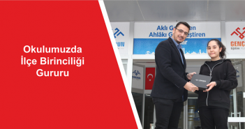 Okulumuzda İlçe Birinciliği Gururu