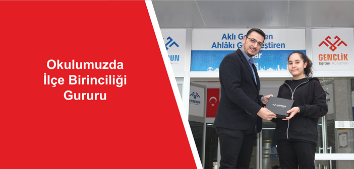 Okulumuzda İlçe Birinciliği Gururu