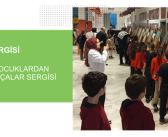 Gazzeli Çocuklardan Sessiz Fırçalar Sergisi