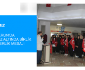 Özel Enderun’da Bayrağımız Altında Birlik ve Beraberlik Mesajı