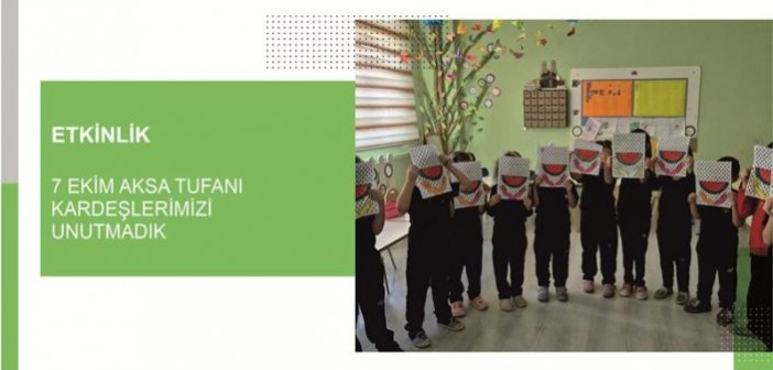 7 Ekim Aksa Tufanı/Kardeşlerimizi Unutmadık